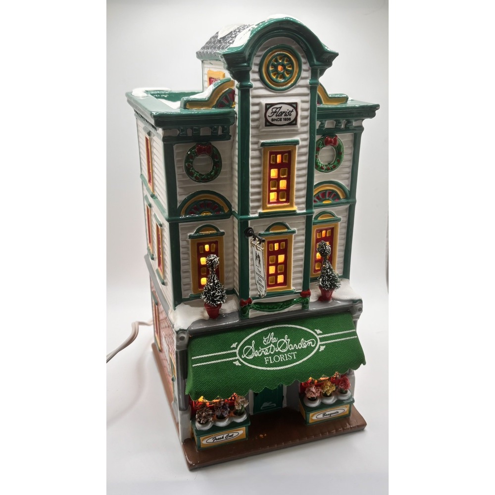 Department 56 Snow Village The Secret Florist 54885 Light, Box 5488-5 READ